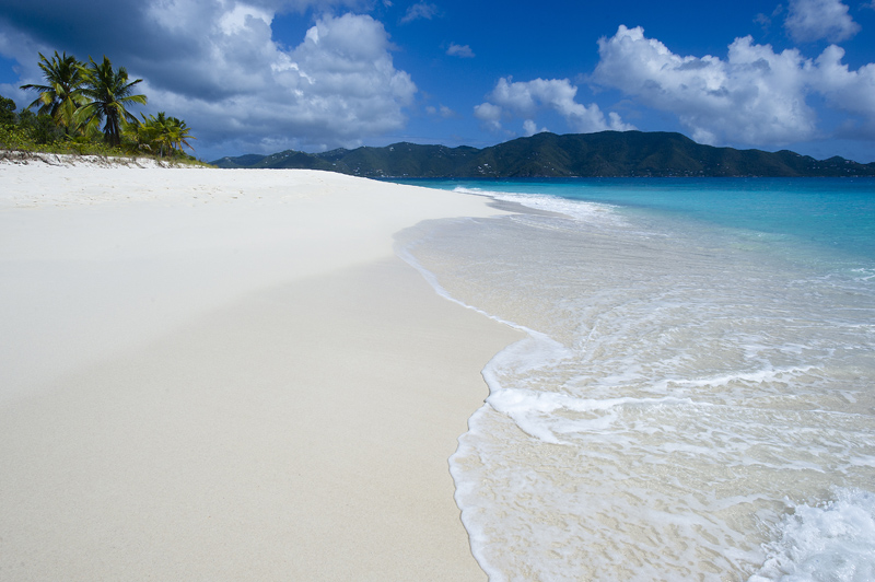 La plage paradisiaque de Sandy Cay vers Jost van Dyke