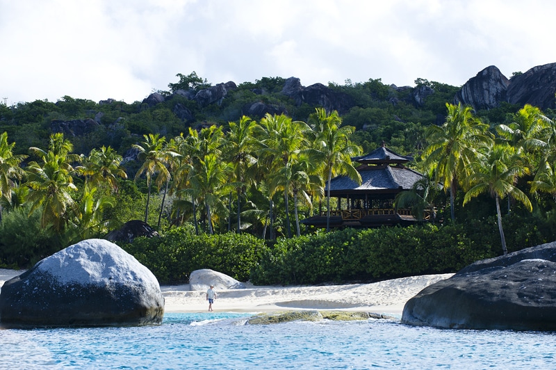 Mouillage à The Baths, Virgin Gorda
