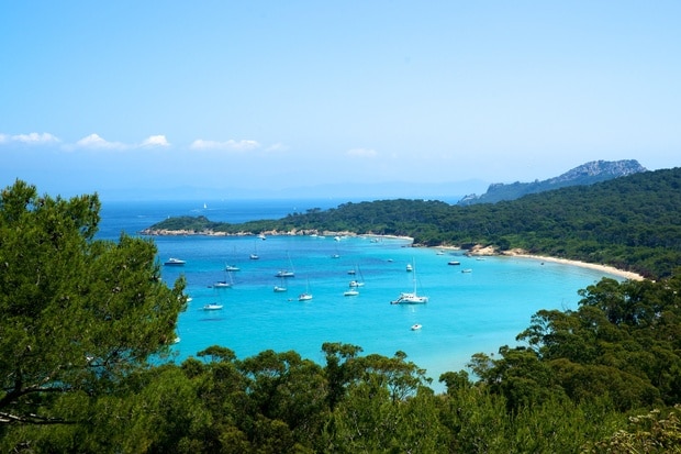 croisiere cabine cote Azur - Porquerolles