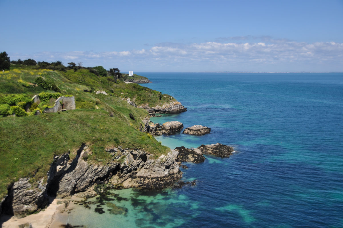 La côte de Belle-Ile-en-Mer 