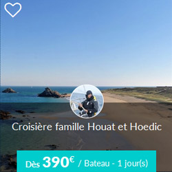 Miniature de l'offre de croisière Skippair à Houat et Hoëdic avec Pierre