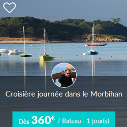 Miniature de l'offre de croisière journée Skippair dans le Morbihan avec Jean-Philippe
