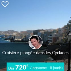 Miniature de l'offre de croisière Skippair voile et plongée dans les Cyclades avec Sotiris