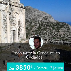 Miniature de l'offre de croisière Skippair dans les Cyclades avec Thomas