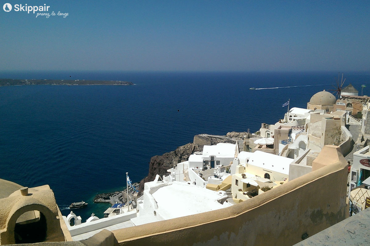 Grand bleu sur les Cyclades - Skippair